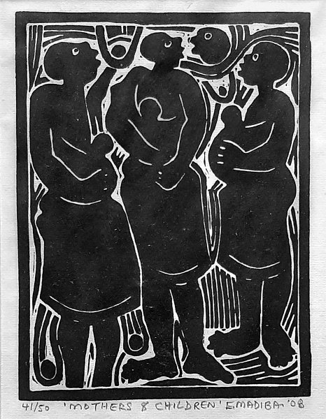 Ezekiel  Madiba - Mothers and Children